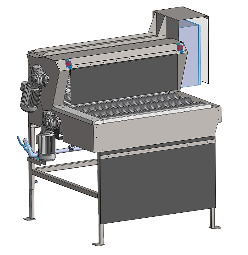 Kürbisbürstmaschine – Schmatec